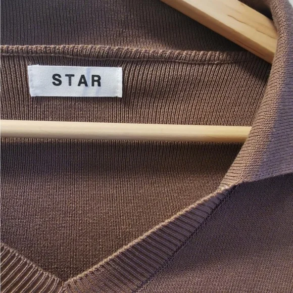 Brown Polo Shirt with Relaxed Fit and Textured Fabric - Picture 7 of 13